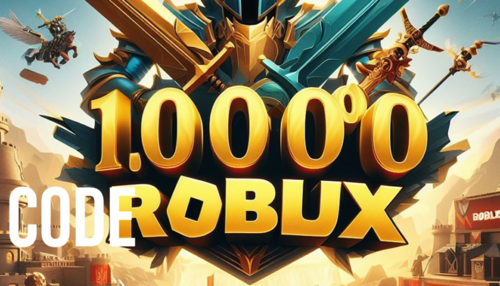 10000 Robux Code